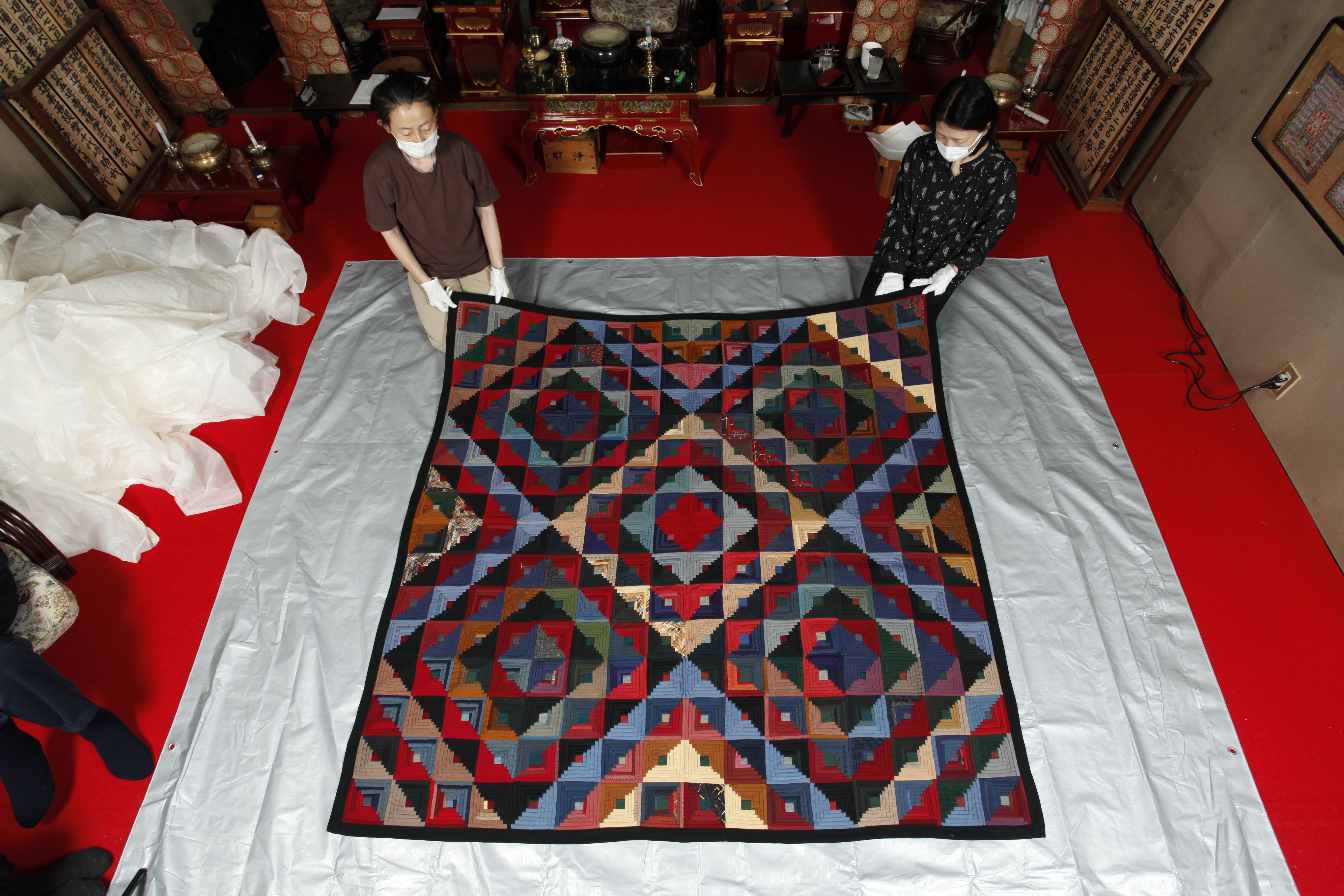 ログキャビン - ECO QUILT MUSEUM